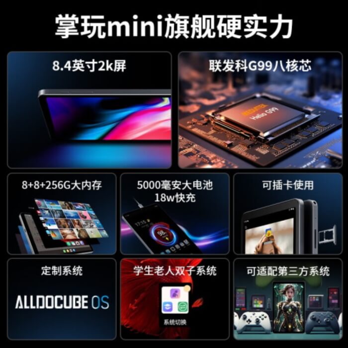 [開箱] 酷比魔方 掌玩Mini 8.4吋遊戲通話平板 iPlay 50 Mini Pro - 巨城電腦工作室｜網站設計 電腦維修 軟硬體/手機教學｜JCPC Studio